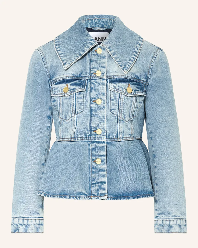 Ganni Jeansjacke blau 567