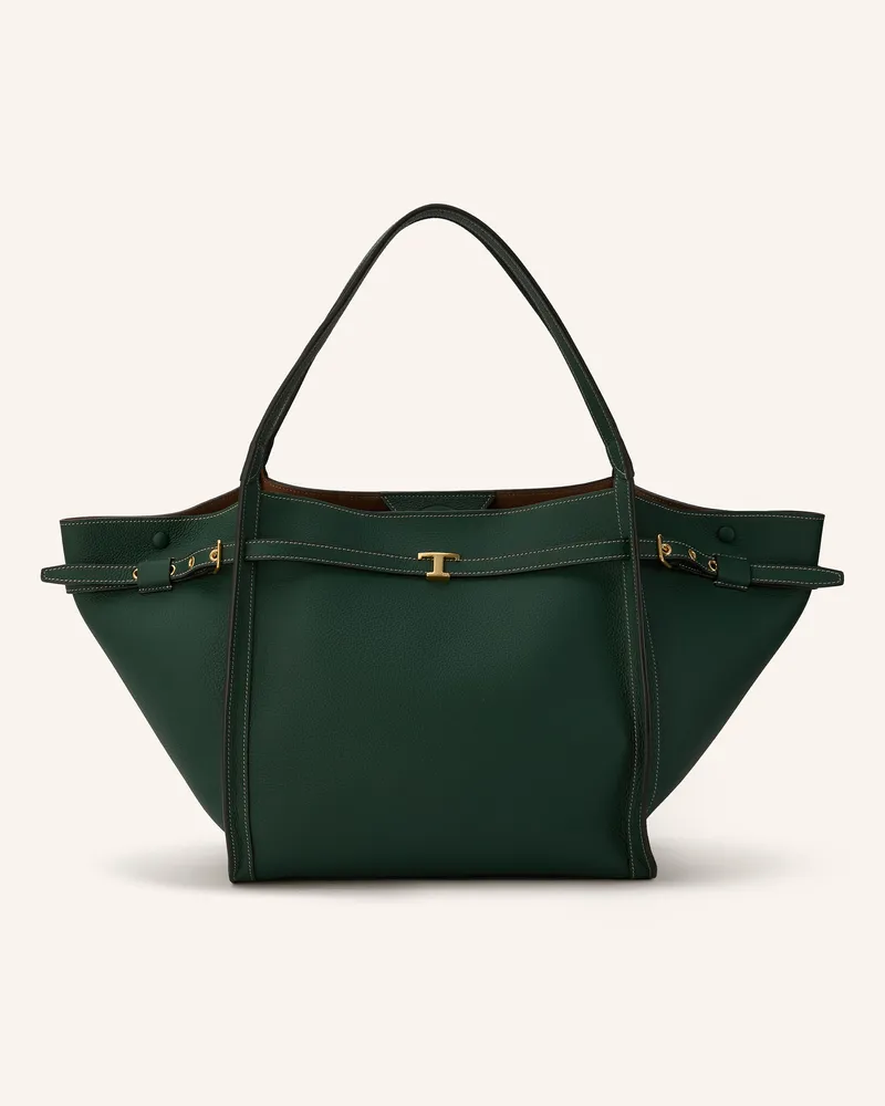 TOD'S Shopper MEDIUM Dunkelgrün