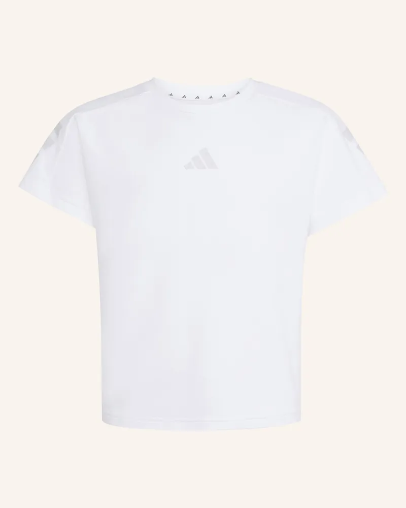 adidas Funktionsshirt Future Icons 3-Stripes weiss Weiss