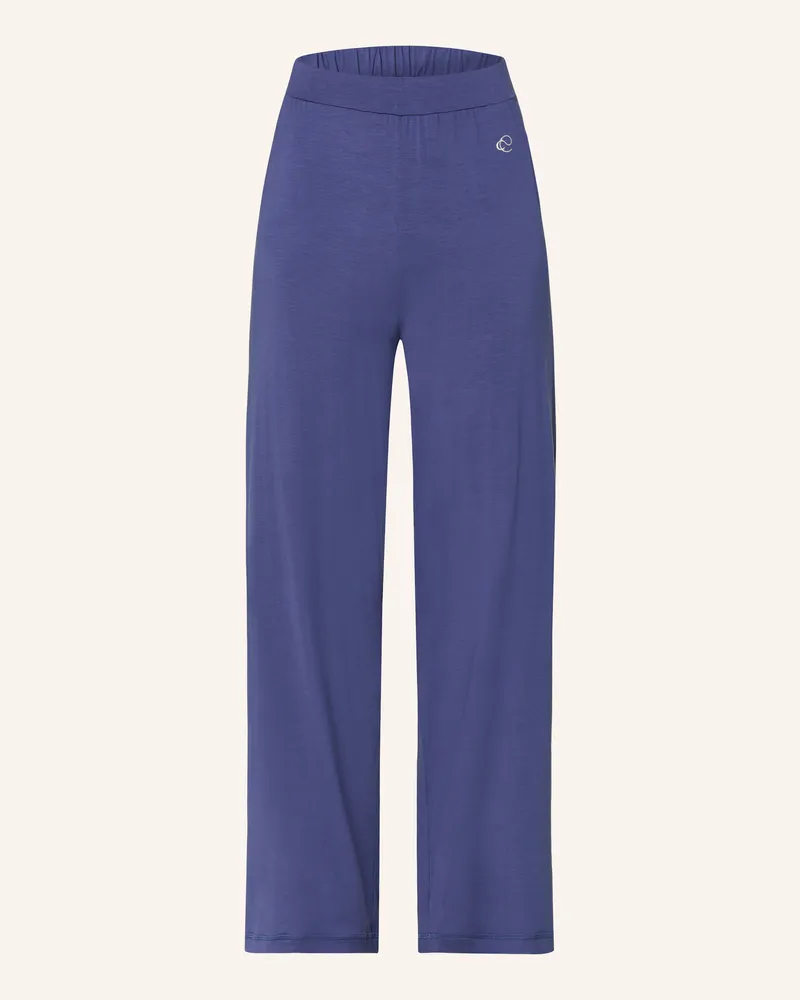 Calida Schlafhose DEEPSLEEPWEAR BALANCING Blau