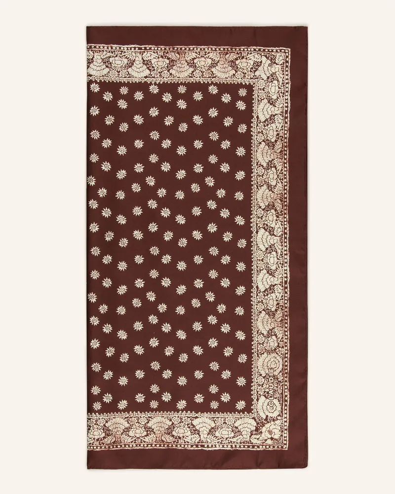 Claudie Pierlot Seidentuch braun Braun