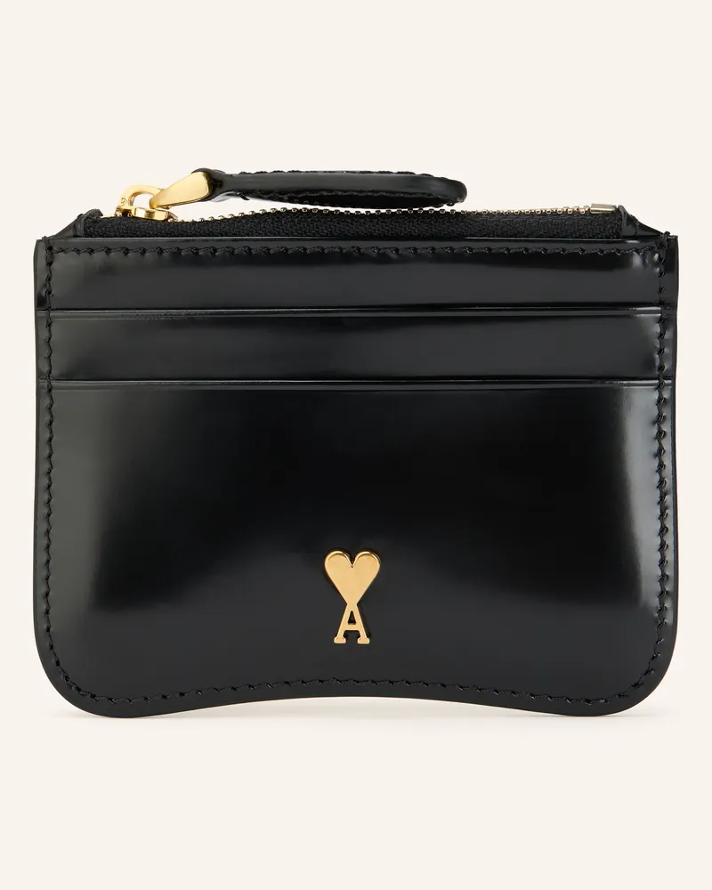 AMI Paris Kartenetui schwarz Schwarz