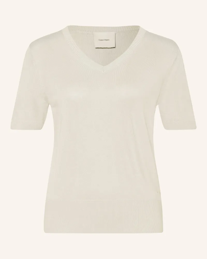 Calvin Klein Strickshirt blau Mint