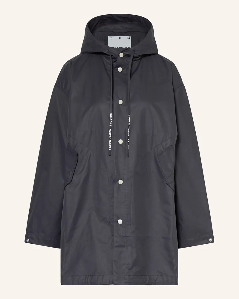 Copenhagen Regenmantel Cph Coat 2 blau Dunkelblau