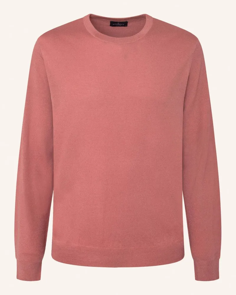 Hackett Pullover GMD MERINO SILK CREW Orange