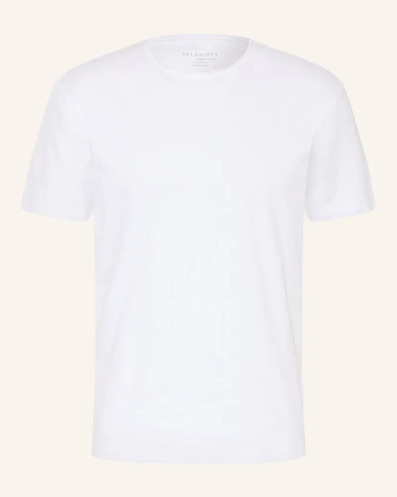 AllSaints T-Shirt Flax weiss Weiss