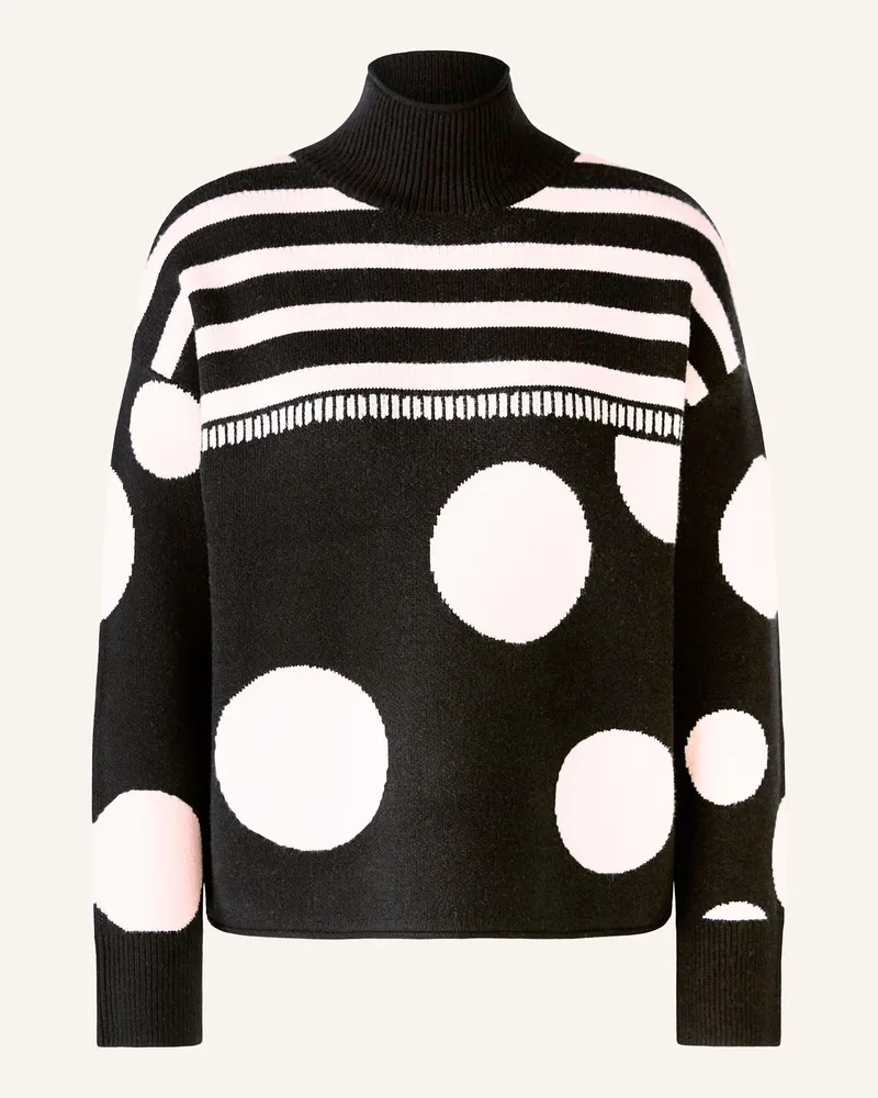 Oui  Pullover Schwarz