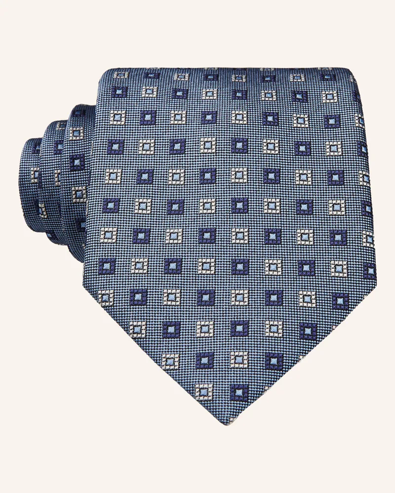 Ermenegildo Zegna Krawatte Blau