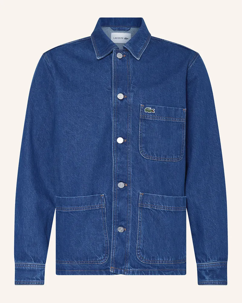 Lacoste Jeansjacke Dunkelblau