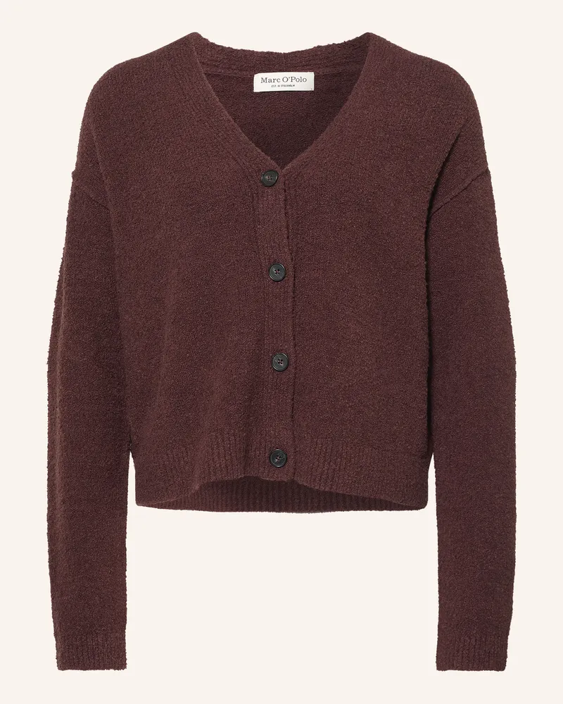 Marc O'Polo Strickjacke rot Dunkelrot