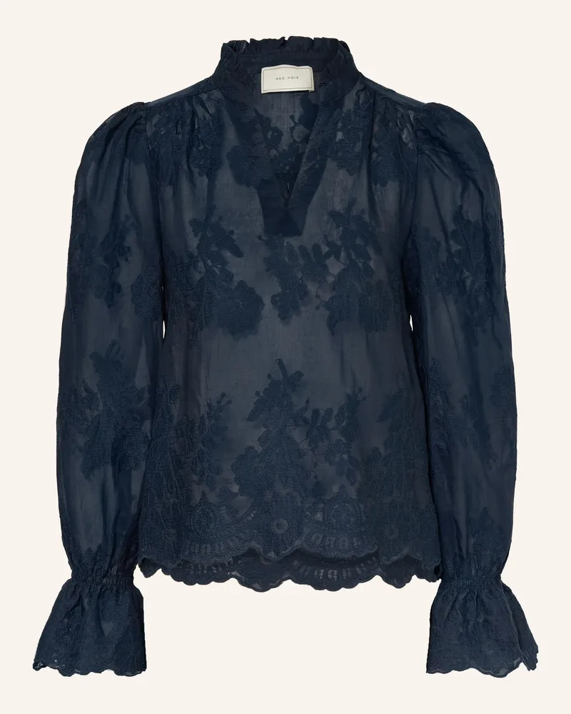 Neo Noir Bluse Amara blau Dunkelblau
