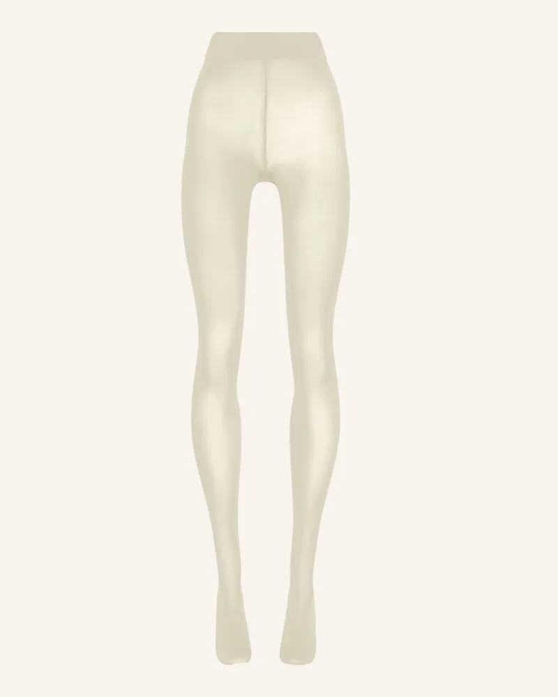 Wolford Feinstrumpfhose VELVET DE LUXE 66 KOMFORT Ecru