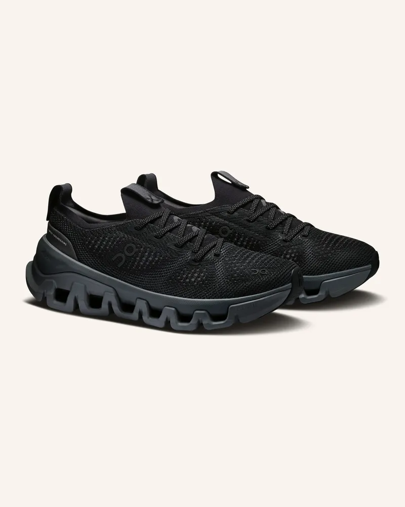 ON Trainingsschuhe Cloud X Tempo schwarz Schwarz