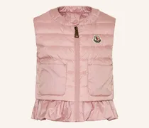 Daunenweste Latife rosa
