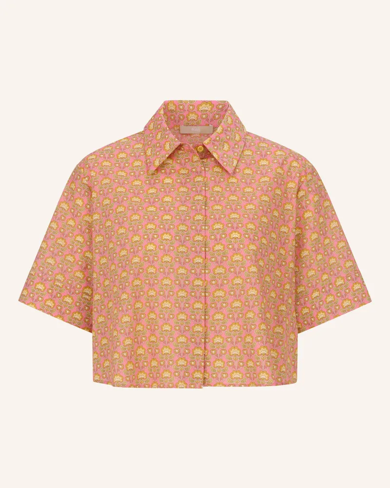 Malej Baumwollbluse Foggia orange Beige