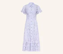 Spitzenkleid Carmine Mit Schmucksteinen blau