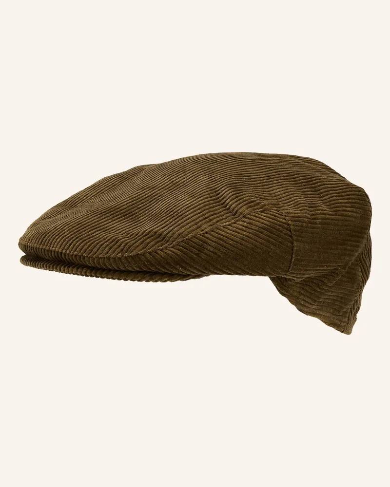 Barbour Schiebermütze Westdale gruen Khaki