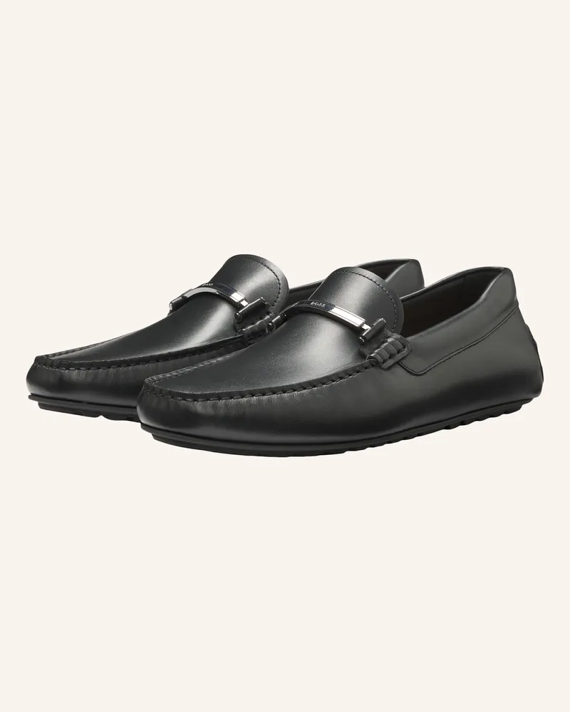 HUGO BOSS Casual Slipper Noel_Mocc_Ltfhw schwarz Schwarz