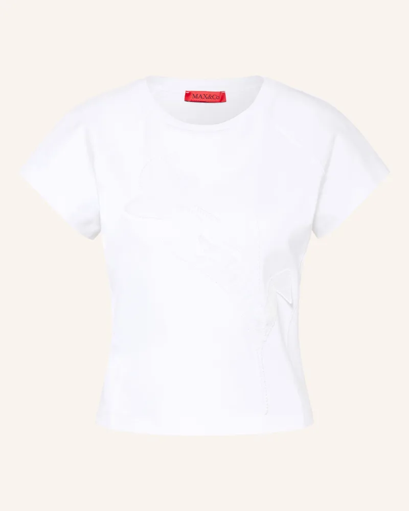MAX&Co. T-Shirt Vello weiss Weiss