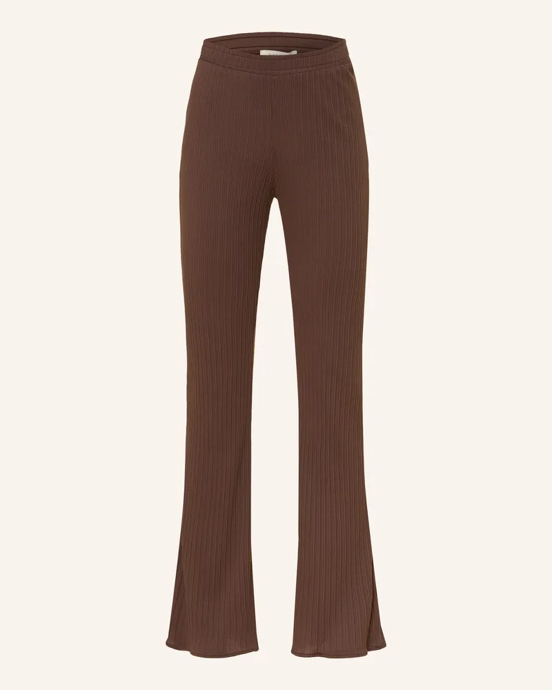 by Aylin Koenig Hose AURORA Dunkelbraun