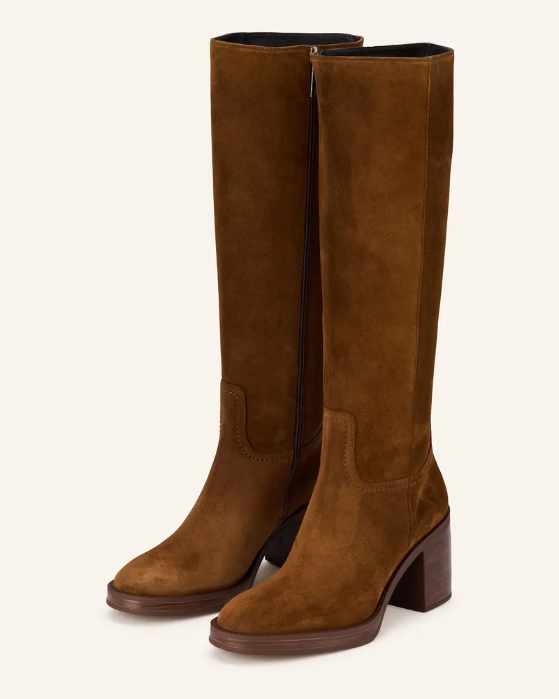 Pons Quintana Stiefel MABEL Cognac