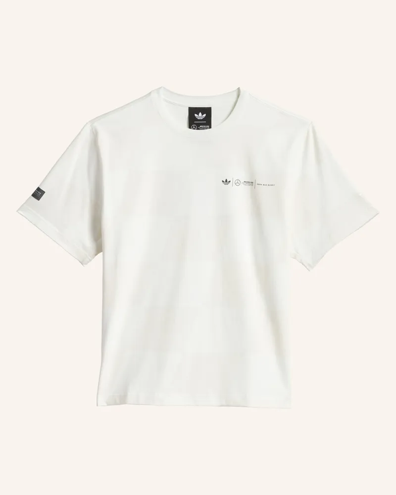 adidas BAD BUNNY X MERCEDES T-SHIRT Weiss