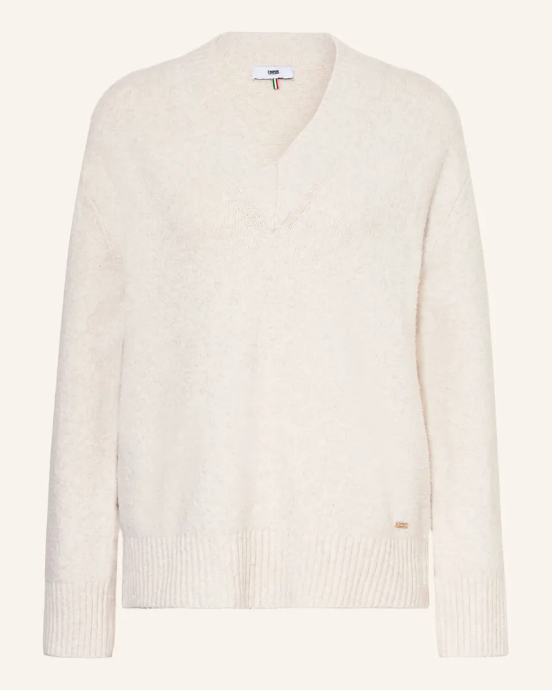 cinque Bouclé-Pullover Cizaro beige Ecru