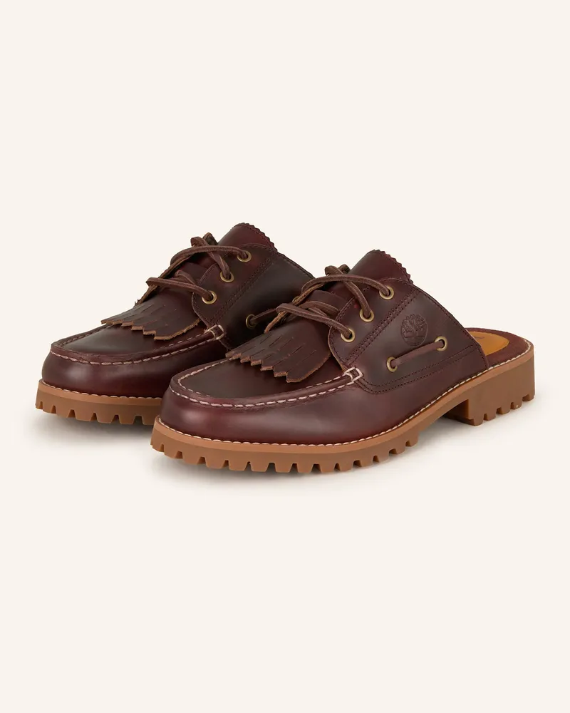 Timberland Mules NOREEN Dunkelrot