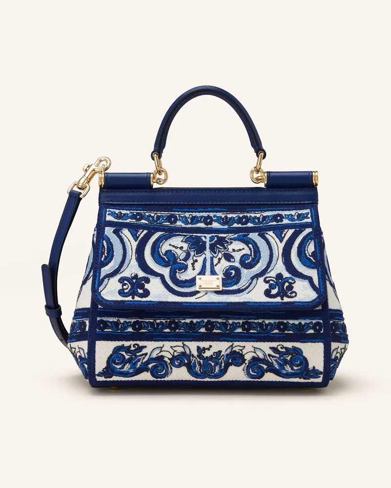 Dolce & Gabbana Handtasche SICILY SMALL Blau