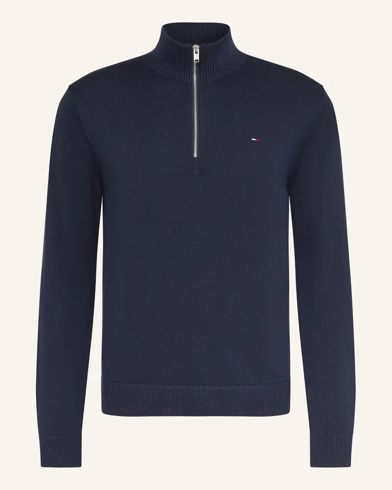 Tommy Hilfiger Troyer blau Dunkelblau