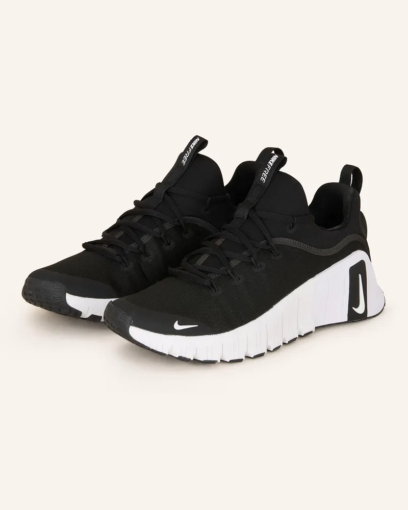 Nike Fitnessschuhe Free Metcon 6 schwarz Schwarz