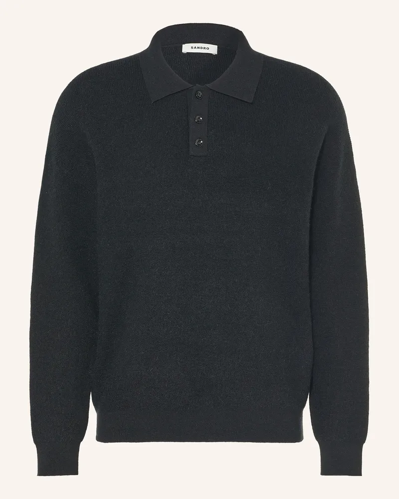Sandro Pullover Mit Alpaka schwarz Schwarz