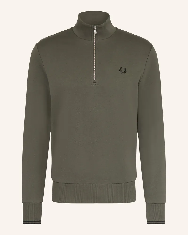 Fred Perry Sweat-Troyer gruen Khaki
