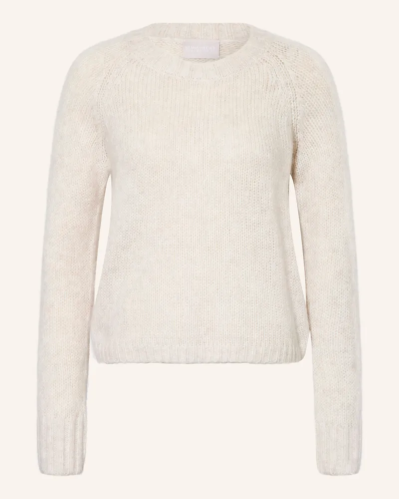 hemisphere Pullover mit Cashmere Creme