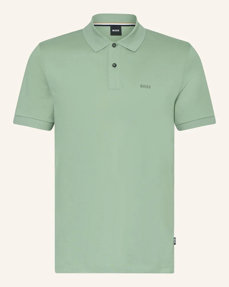 HUGO BOSS Piqué-Poloshirt PALLAS Regular Fit Hellgrün
