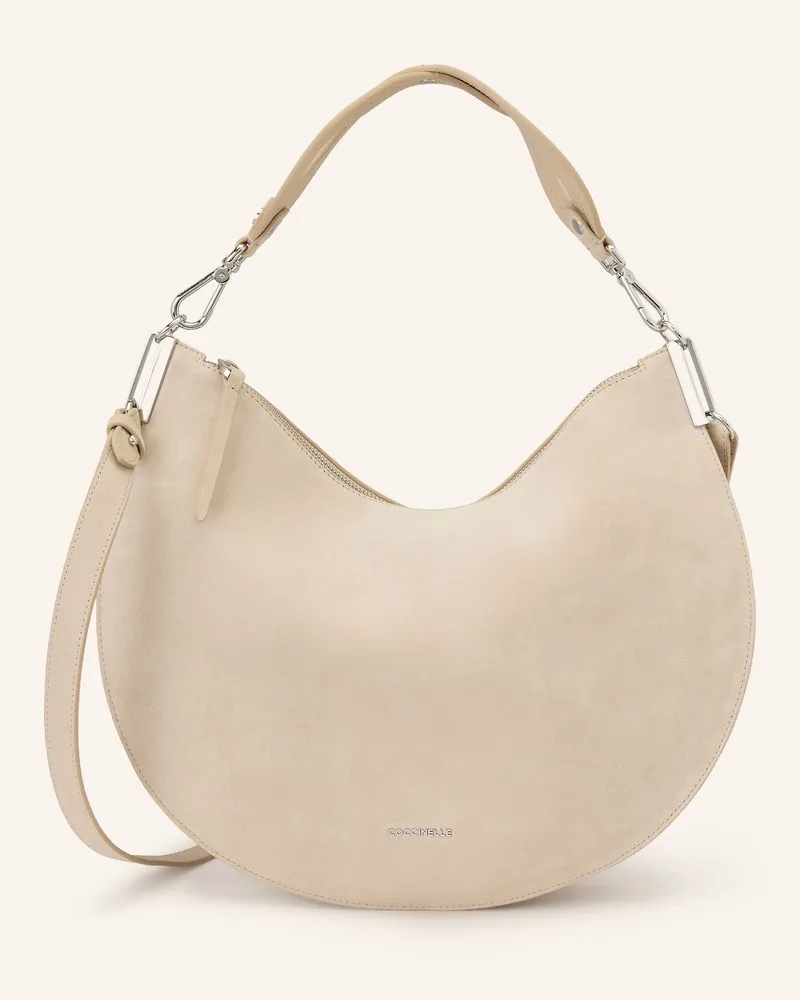 Coccinelle Hobo-Bag beige Hellbraun