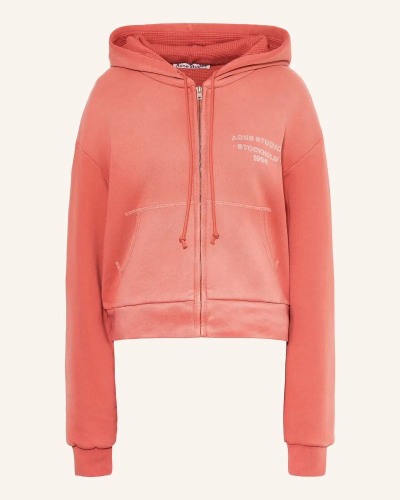 Acne Studios Sweatjacke rot Hellrot