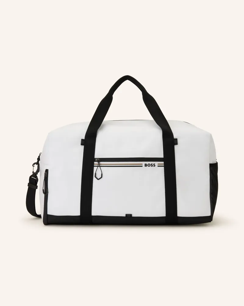 HUGO BOSS Sporttasche Stenson weiss Weiss