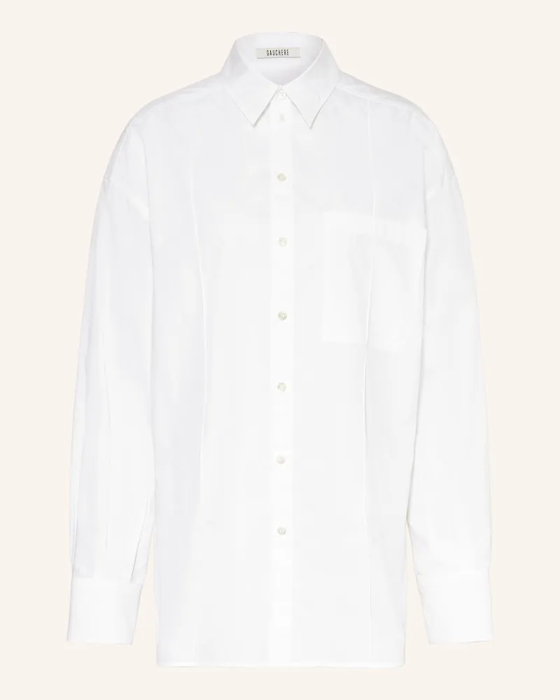 GAUCHERE Hemdbluse Weiss