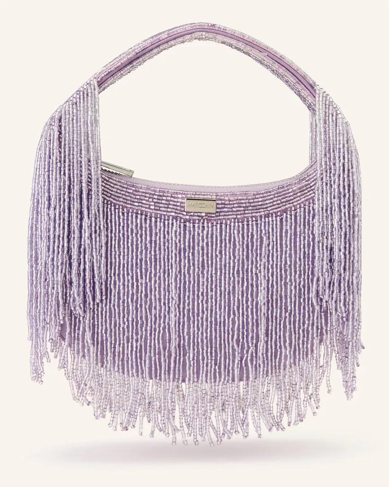 Marc Cain Handtasche Mini Mit Schmuckperlen lila 715