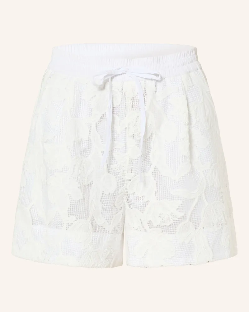 Essentiel Spitzenshorts HAZER Weiss