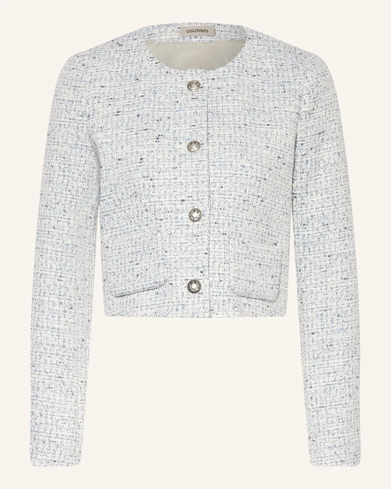 CocoVero Tweed-Janker CELINE Weiss