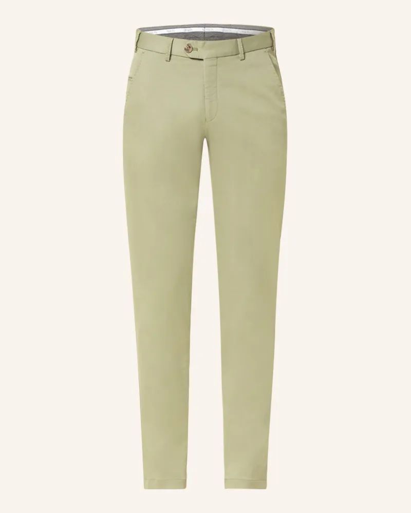 Hiltl Chino Extra Slim Fit gruen Grün