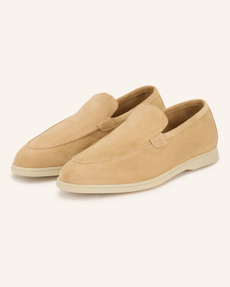 lilienfels Slipper braun Camel