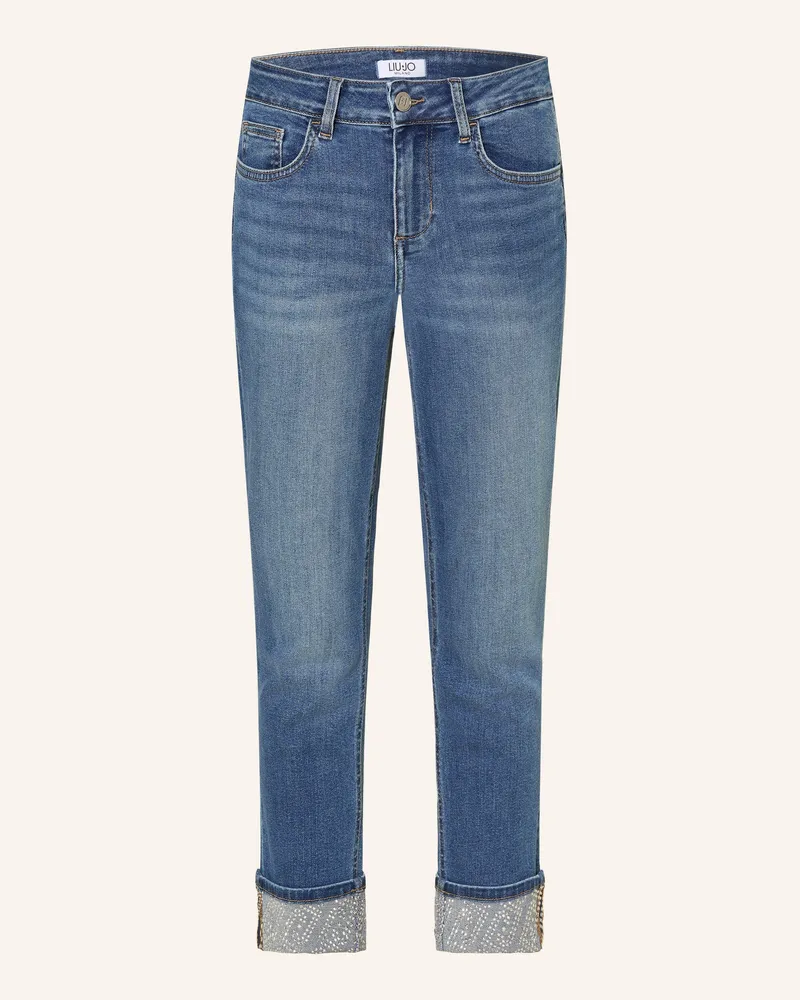Liu Jo Skinny Jeans mit Schmucksteinen 78967