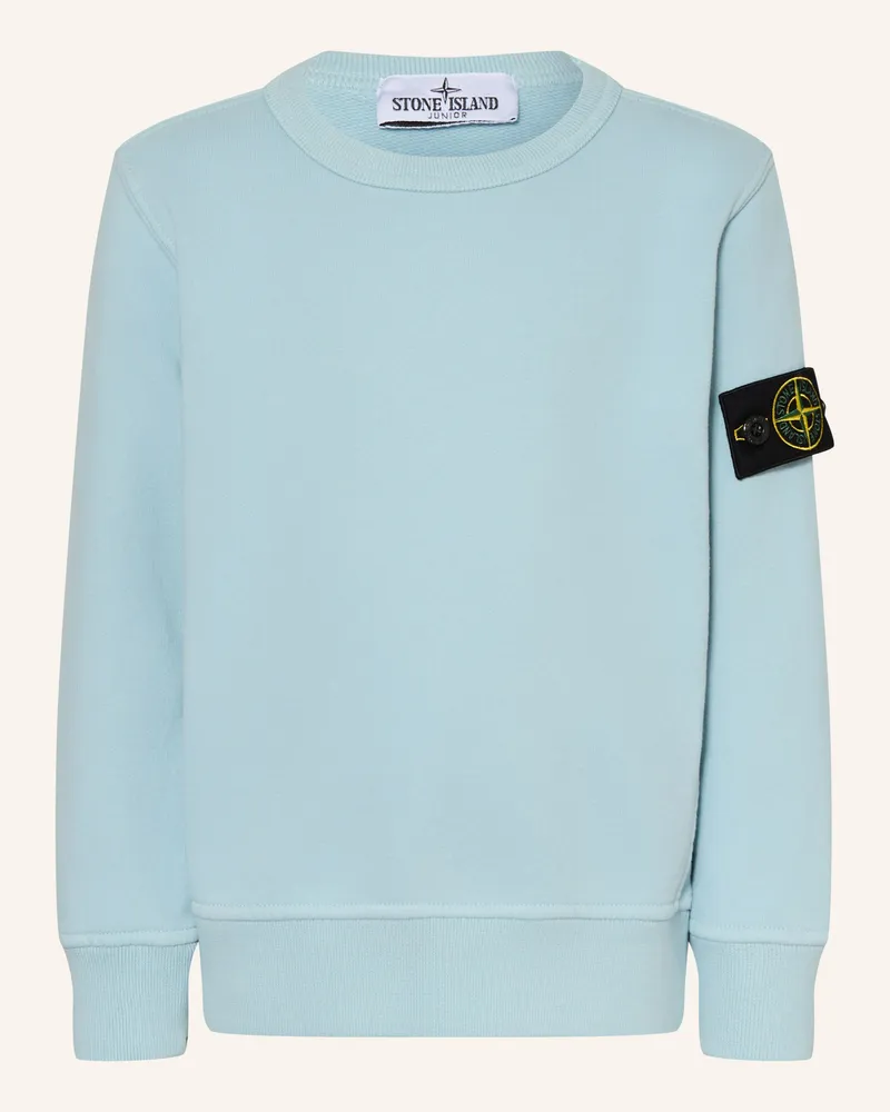 Stone Island Sweatshirt blau Hellblau