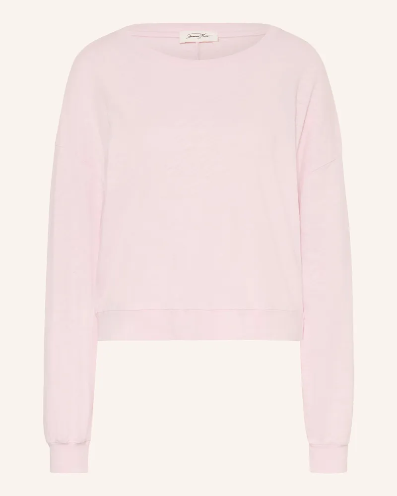 American Vintage Longsleeve Sonoma rosa Hellrosa