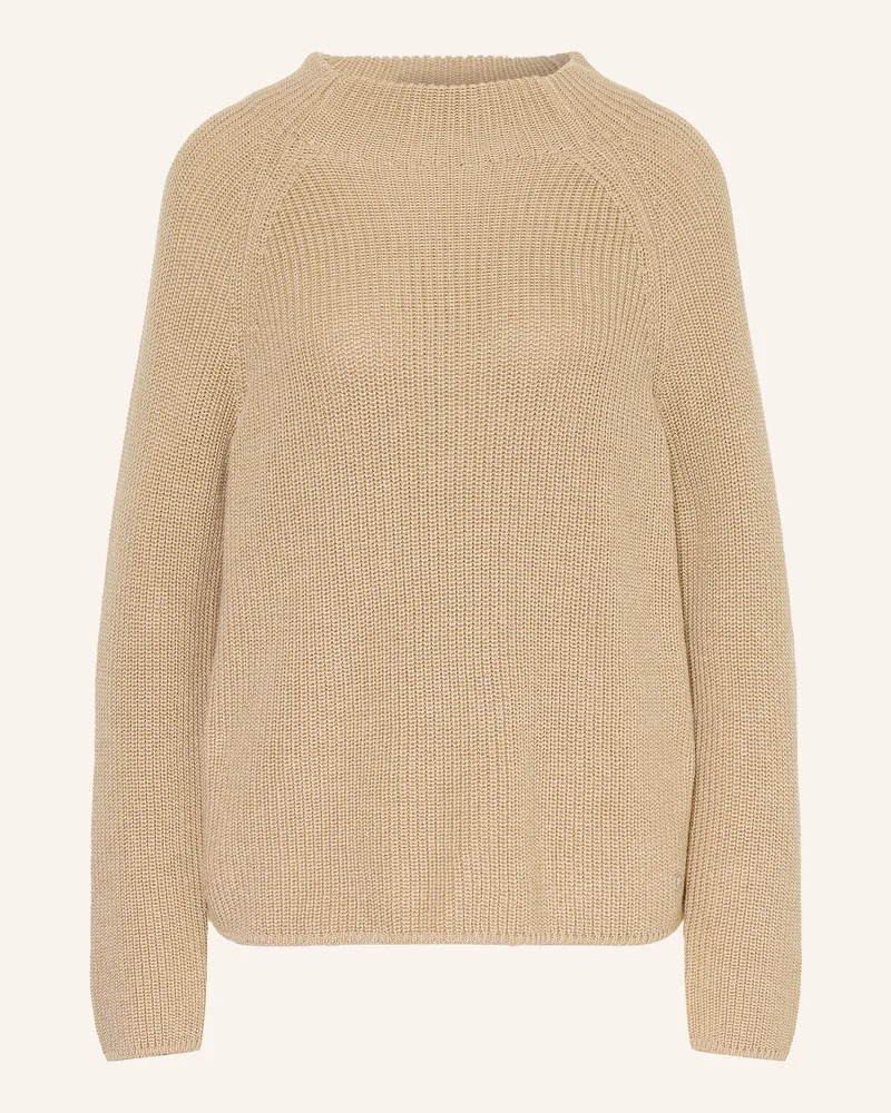 monari Rollkragenpullover beige Beige