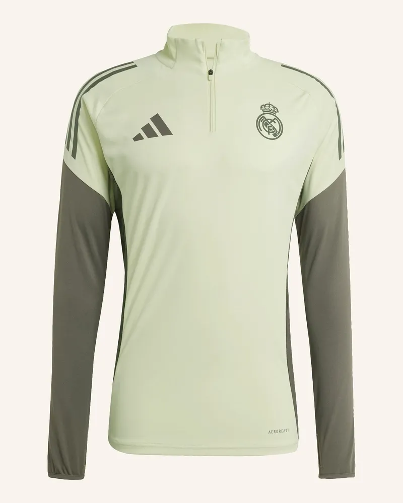adidas Real Madrid Tiro 25 Competition Trainingsoberteil gruen Grün