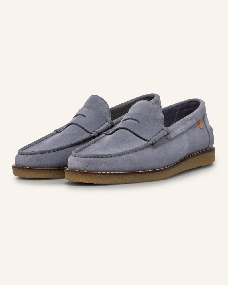 Floris van Bommel Loafer De Krepper 01 blau Blau